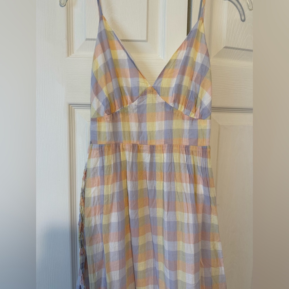 Jessica Simpson Dress Multi-Color Checkered Pattern - Picture 2 of 6